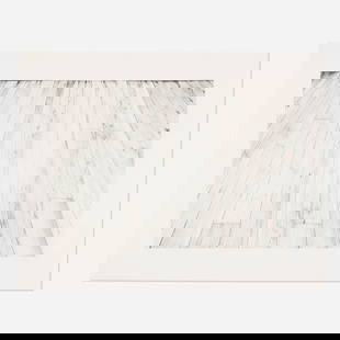 Sylvia Plimack Mangold, Floor II: Sylvia Plimack Mangold Floor II 1974 lithograph on BFK Rives image: 21.625 h x 30 w in (55 x 76 cm) sheet: 29.5 h x 37 w in (75 x 94 cm) Signed, dated and numbered to lower edge '11/38 Sylvia