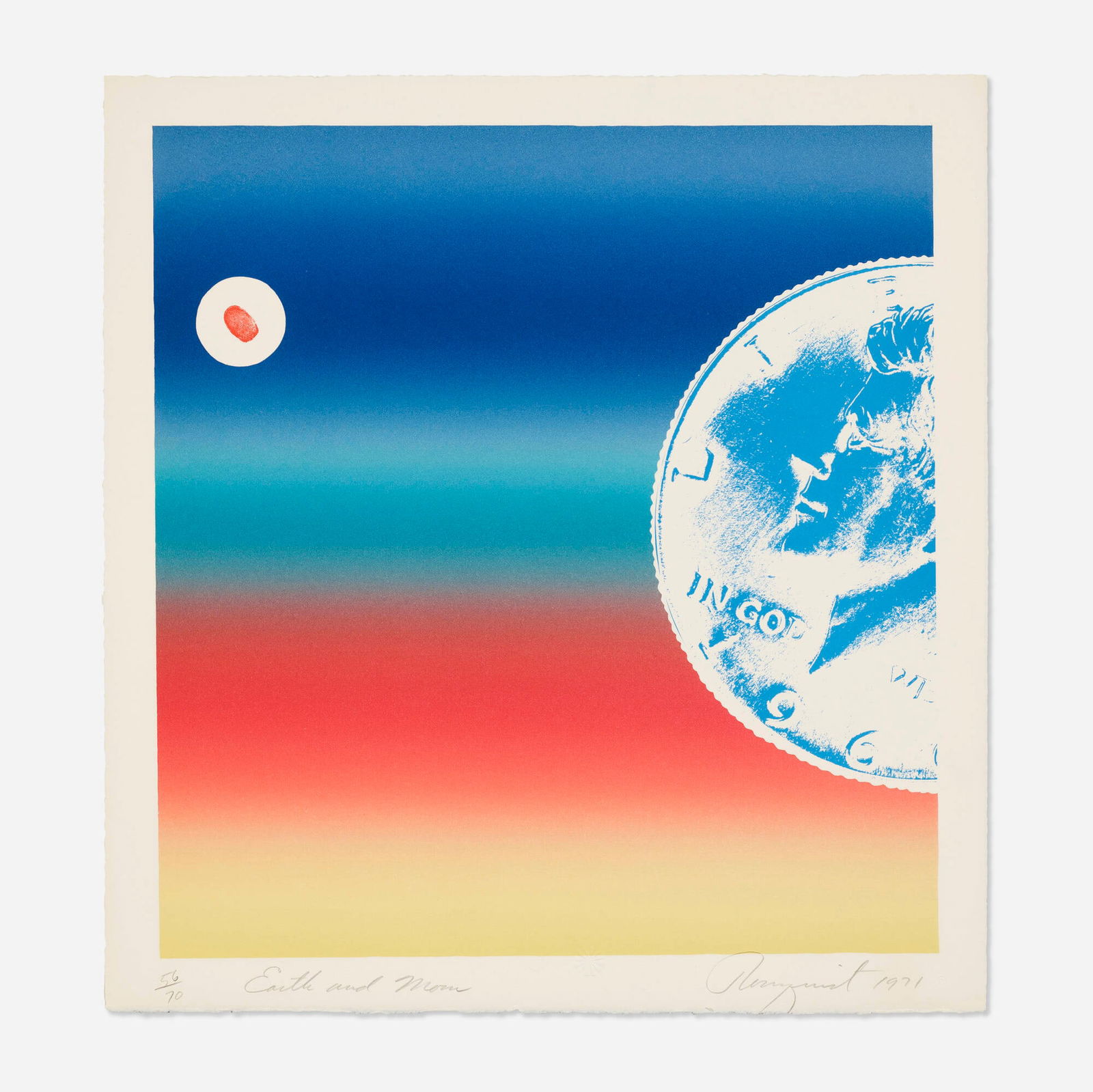 James Rosenquist, Earth and Moon (1 of 3)