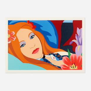 Tom Wesselmann, Lulu: Tom Wesselmann Lulu 1982lithograph in colors image: 16.75 h x 25 w in (43 x 63 cm) sheet: 22 h x 30 w in (56 x 76 cm) Signed, dated and numbered to lower right 'Wesselmann 82 2/250'. This w