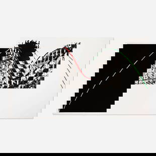 John Baldessari, Rollercoaster: John Baldessari Rollercoaster 1989-90 photogravure with aquatint in colors on Somerset image: 36.5 h x 65.375 w in (93 x 166 cm) sheet: 38.375 h x 67.25 w in (97 x 171 cm) Signed and numbered to