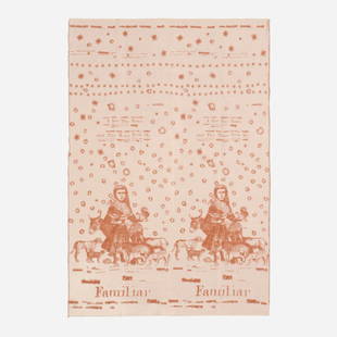 Kiki Smith, Familiars: Kiki Smith Familiars 2001-02felt 79 h x 54 w in (201 x 137 cm) Fabric label to verso 'Kiki Smith The Fabric Workshop and Museum'. This work is from the unlimited edition. Proven