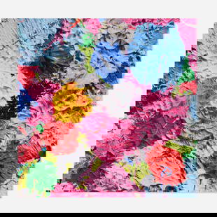 Damien Hirst, H8-2 Fruitful: Damien Hirst H8-2 Fruitful 2020 laminated giclee in colors on aluminum composite 15.75 h x 15.75 w in (40 x 40 cm) Signed to label to verso 'Damien Hirst'. This work is number 3048 from the
