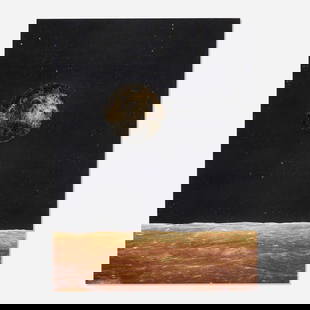 Matthew Day Jackson, Lunar Reflections: Matthew Day Jackson Lunar Reflections 2014 laser etched offset lithograph in colors 15.875 h x 12 w in (40 x 30 cm) Signed, titled, dated and numbered to verso 'Reflections 27/100 Matthew Day