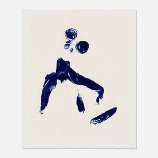 Yves Klein, Monique: Yves Klein Monique (from the Anthropometries series) 2004lithograph image: 21.5 h x 17.375 w in (55 x 44 cm) sheet: 24 h x 19.75 w in (61 x 50 cm) Signed and numbered by the artist's wife,