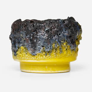 Tony Marsh, Untitled (from the Crucible series): Tony Marsh Untitled (from the Crucible series) USA, c. 2015glazed earthenware 4.5 h x 6 dia in (11 x 15 cm) Provenance: Acquired directly from the artist, Private Collection <