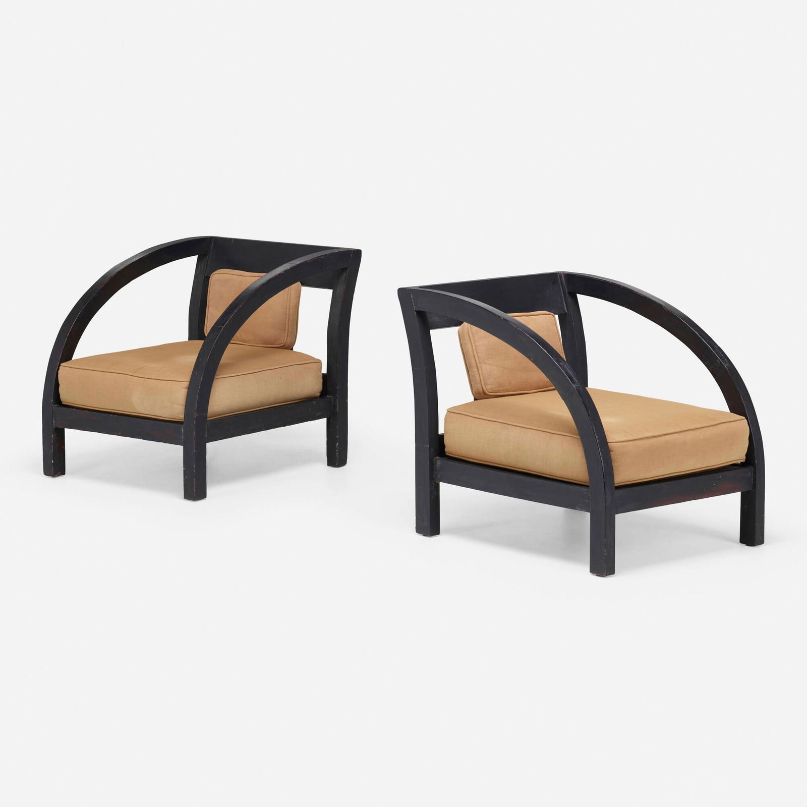 After Paul Frankl, Lounge chairs, pair (1 of 5)