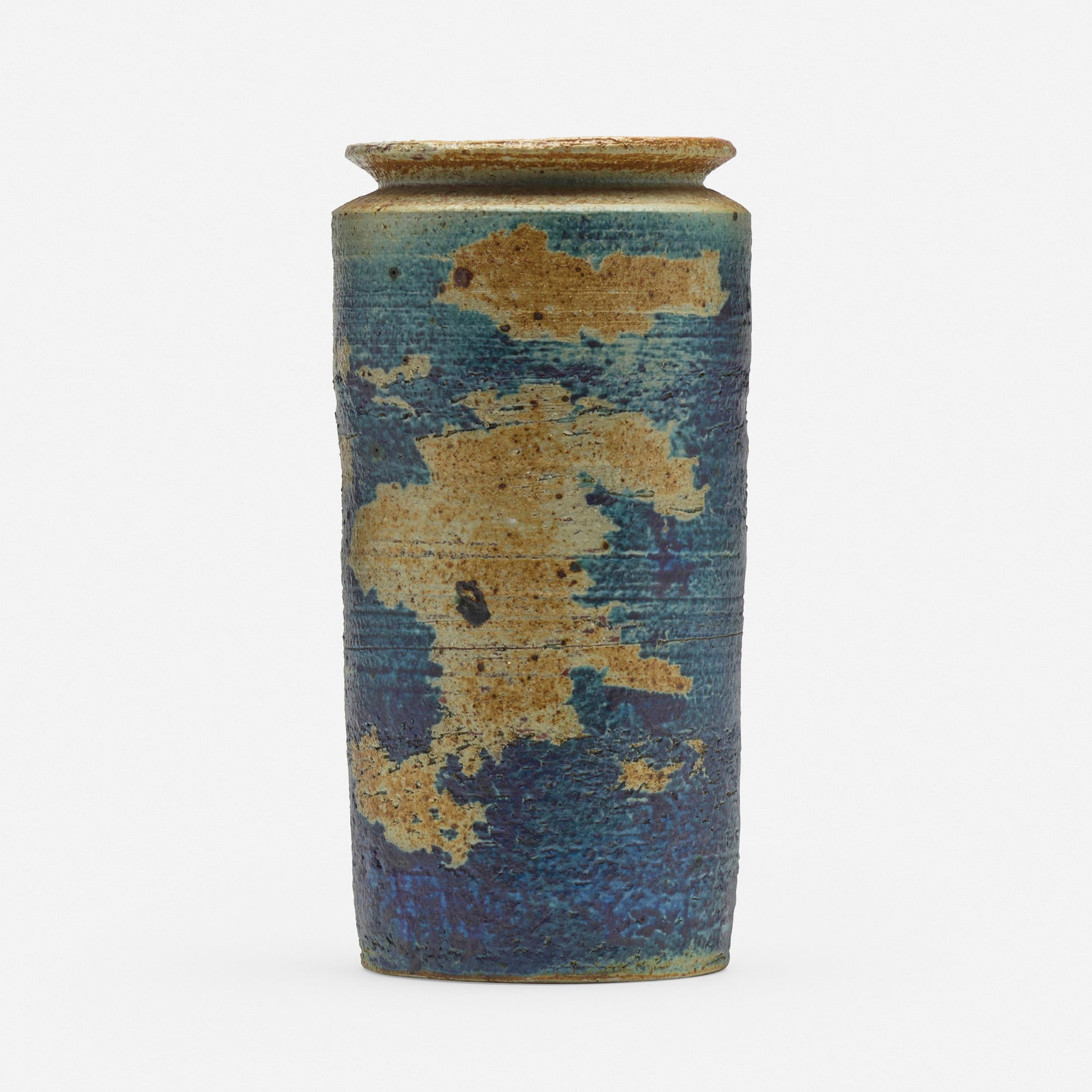 Raija Tuumi for Arabia, Vase: Raija Tuumi for Arabia Vase Arabia Finland, c. 1960 glazed stoneware 13 h x 6.75 dia in (33 x 17 cm) Incised signature to underside 'Arabia RH'. Provenance: Private
