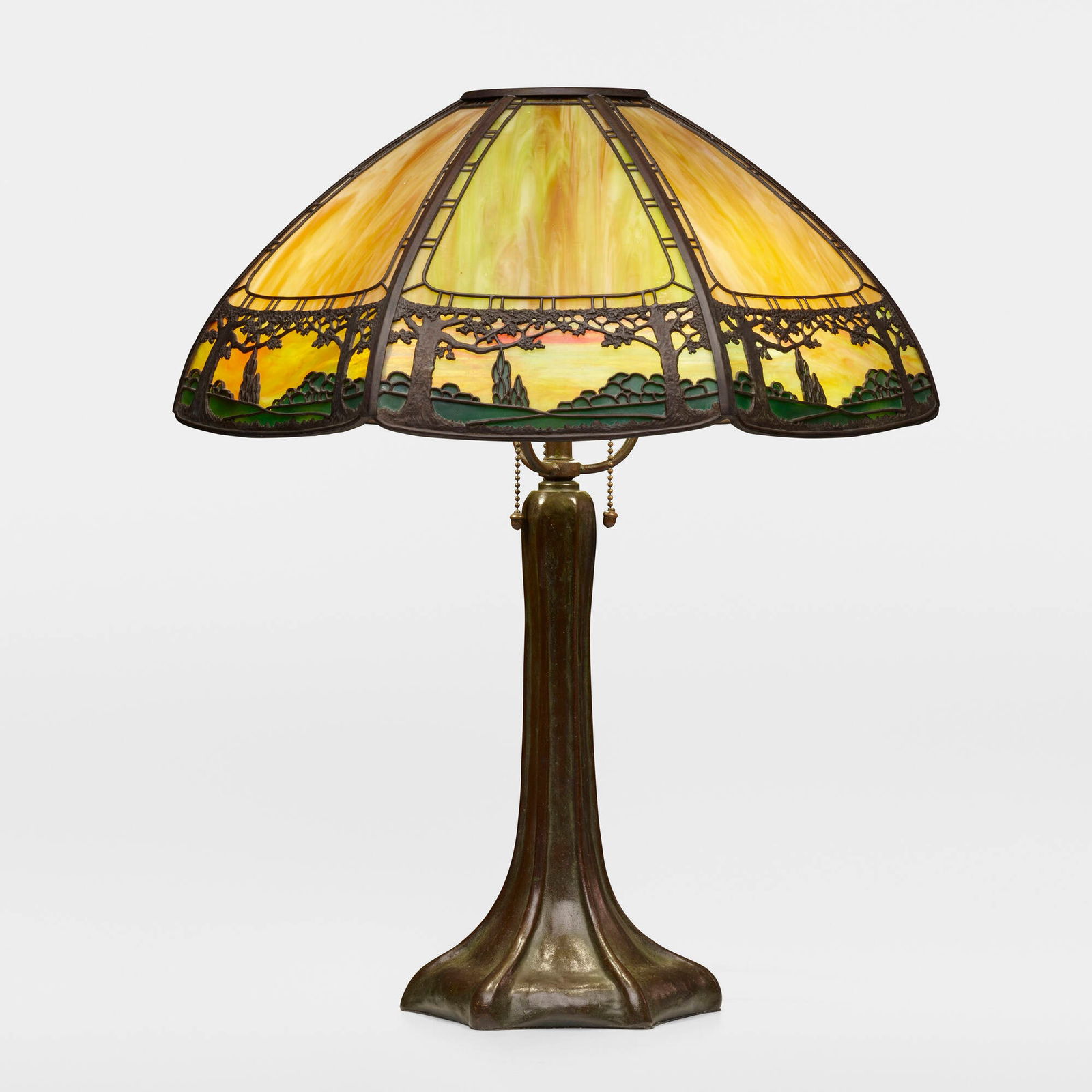 Handel, Scenic Teroca overlay table lamp (1 of 5)