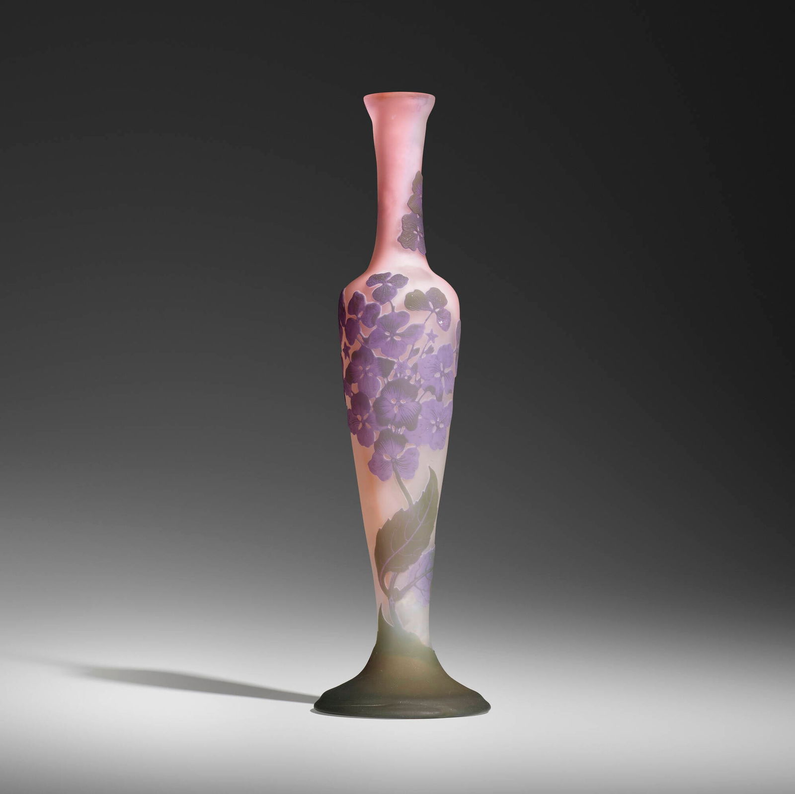 Galle, Vase with hydrangea (1 of 5)