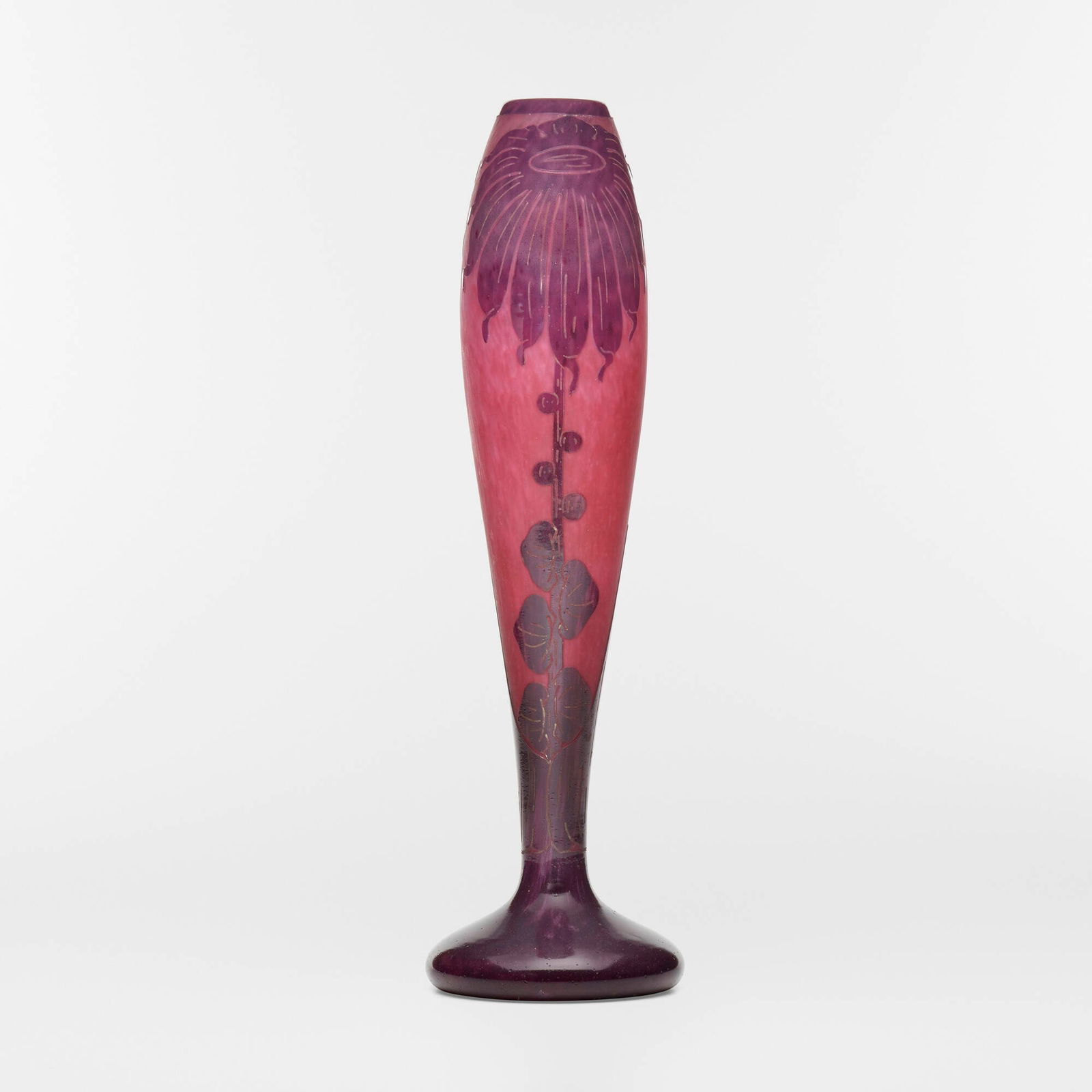 Le Verre Francais, Dahlias vase (1 of 4)