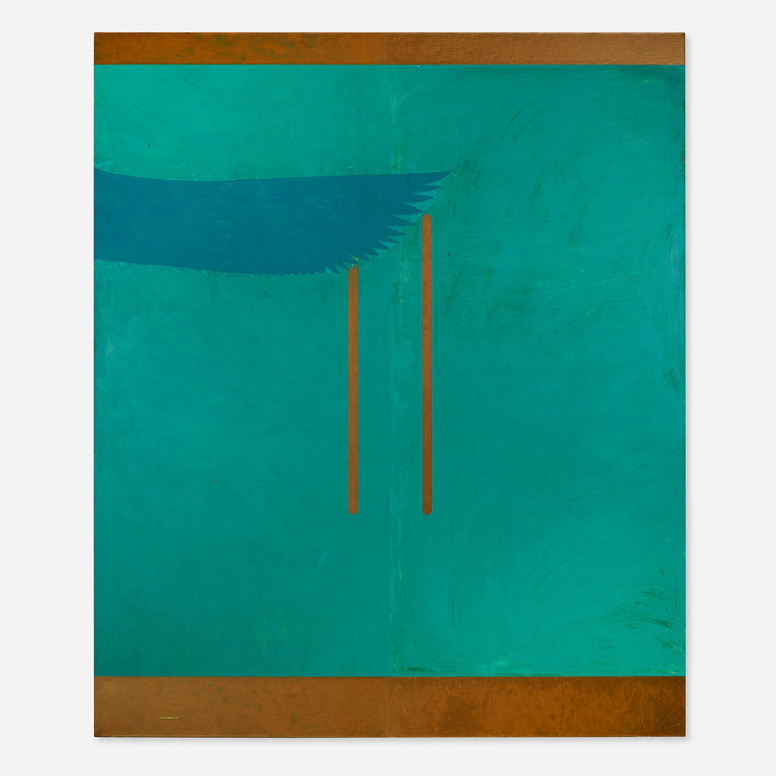 Robert Moskowitz, Egyptian Painting: Robert Moskowitz Egyptian Painting 1978oil on canvas 87 h x 74 w in (221 x 188 cm) Signed and dated to verso 'Robert Moskowitz 1978'. Provenance: Private Collection