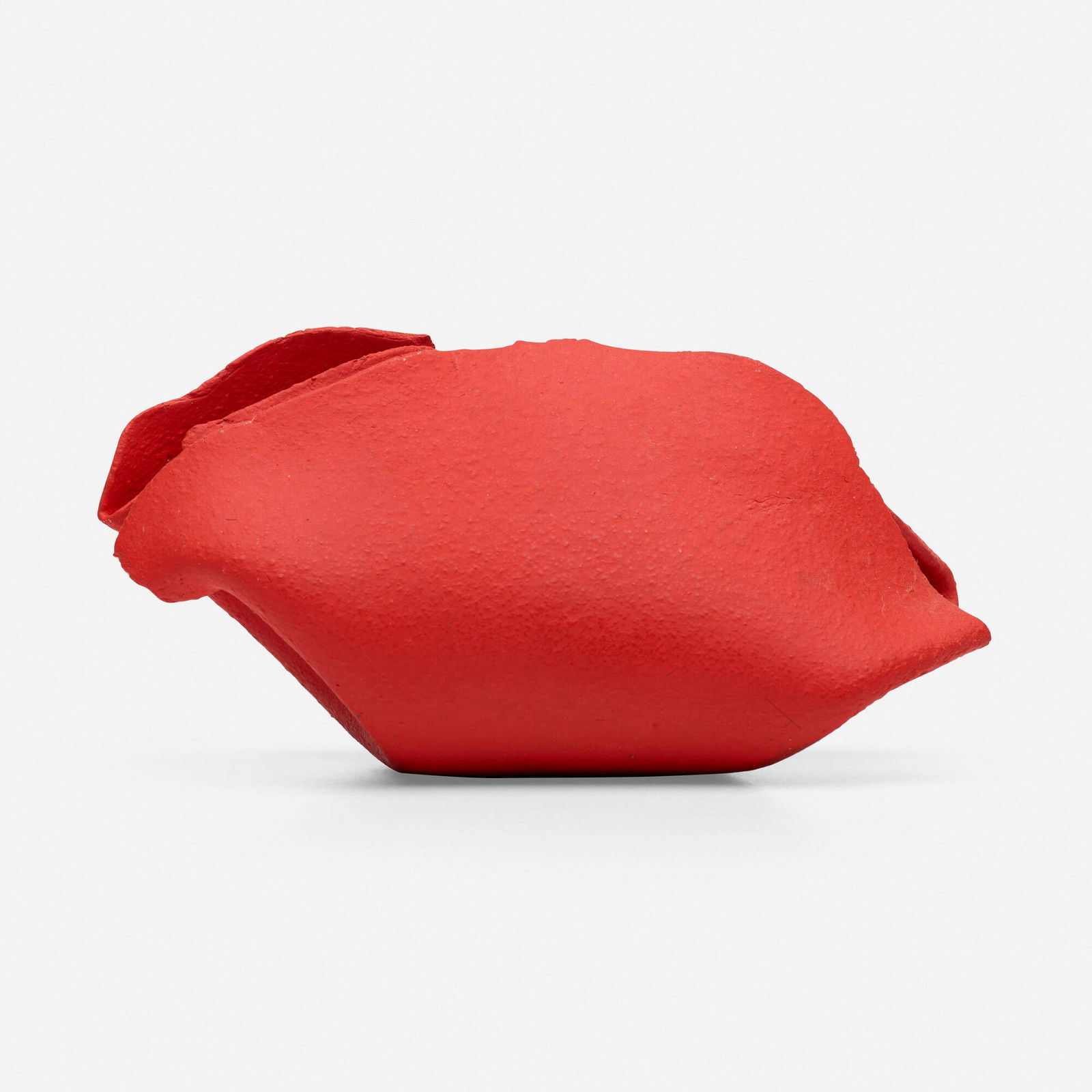 Hannah Wilke, Untitled: Hannah Wilke Untitled 1984glazed ceramic 2.625 h x 2.75 w x 5 d in (7 x 7 x 13 cm) Incised signature and date to underside 'Wilke 84'. This work will ship from Lambertville