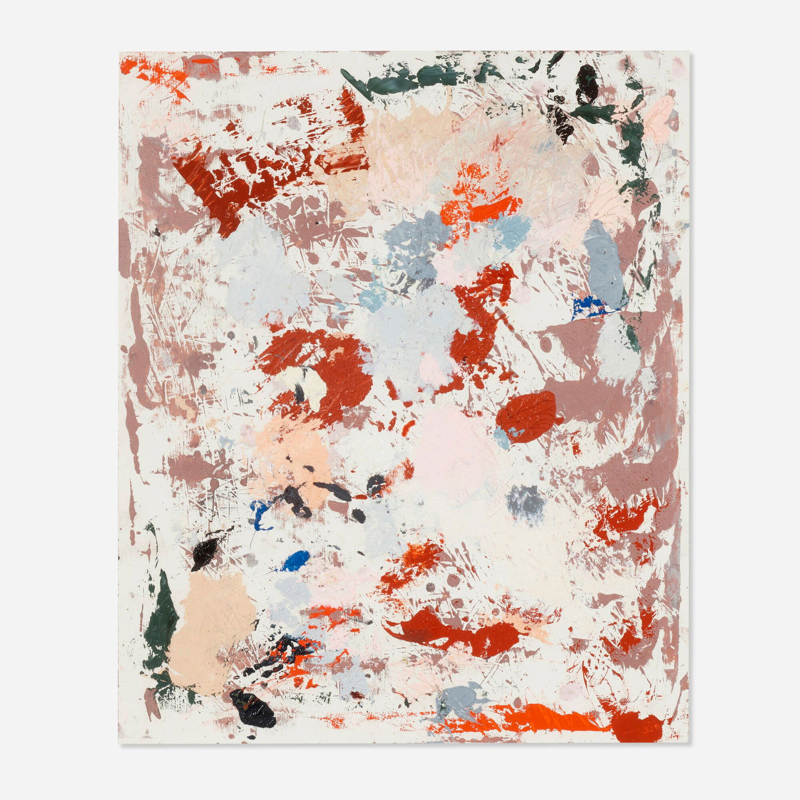 Alex Olson, Untitled: Alex Olson Untitled 2010acrylic on paper 17 h x 14 w in (43 x 36 cm) Signed and dated to verso 'Alex Olson 2010'. This work will ship from Lambertville, New Jersey.