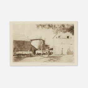 Daniel Garber, Farm Yard