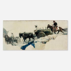 Frank Schoonover, He Had Found His Quarry ? Now the Question Was ? What To Do