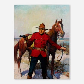 Frank Schoonover, Northwest Mounted