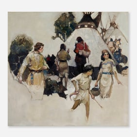 Frank Schoonover, I Had Tried Several Times To Meet Dawn Woman