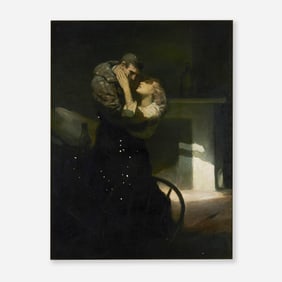 Douglas  Duer, Couple Embracing