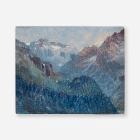 John Joseph Enneking, A View in the Swiss Alps