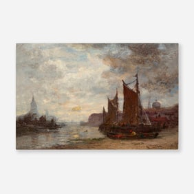 John Joseph Enneking, Moonlight Harbor