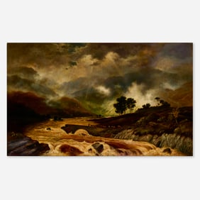 Peter Graham, River in Torrent