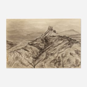 Andre Dunoyer de Segonzac, Chateau de Grimaud a Saint-Tropez