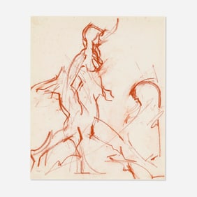 Mercedes Matter, Abstract Figure