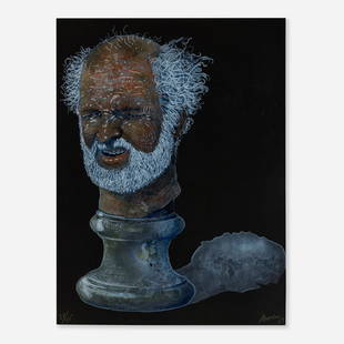 Robert Arneson, Squint: Robert Arneson Squint 1987lithograph in colors 40.125 h x 30 w in (102 x 76 cm) Signed, dated and numbered to lower edge '28/35 Arneson 87' with publisher's blindstamp. This work is number 28