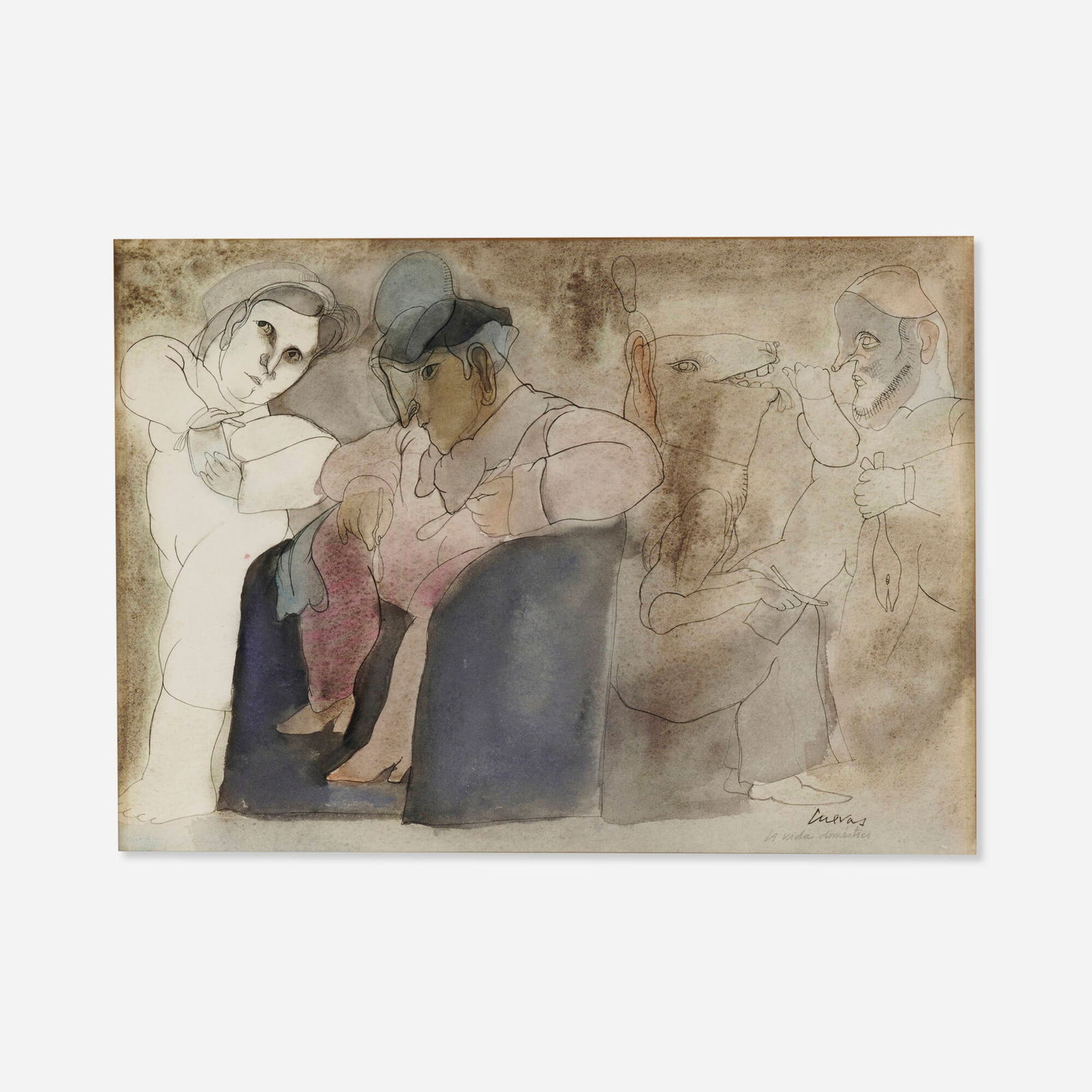 Jose Luis Cuevas, La Vida Domestica (1 of 4)