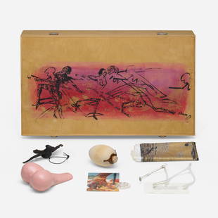 Various Artists, Act Up: Various Artists Act Up 1994mixed media box: 5 h x 24 w x 14.5 d in (13 x 61 x 37 cm) Lot is comprised of works by Ross Bleckner, Louise Bourgeois, Mike Kelley, Simon Leung, Lorna Simpson, Kiki