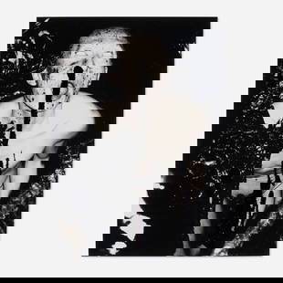 Terence Koh, Untitled: Terence Koh Untitled 2010C-print, glue, black glitter sight: 17.25 h x 12.75 w in (44 x 32 cm) Signed, titled and dated to verso 'Terence Koh Untitled, 2010'. Provenance: