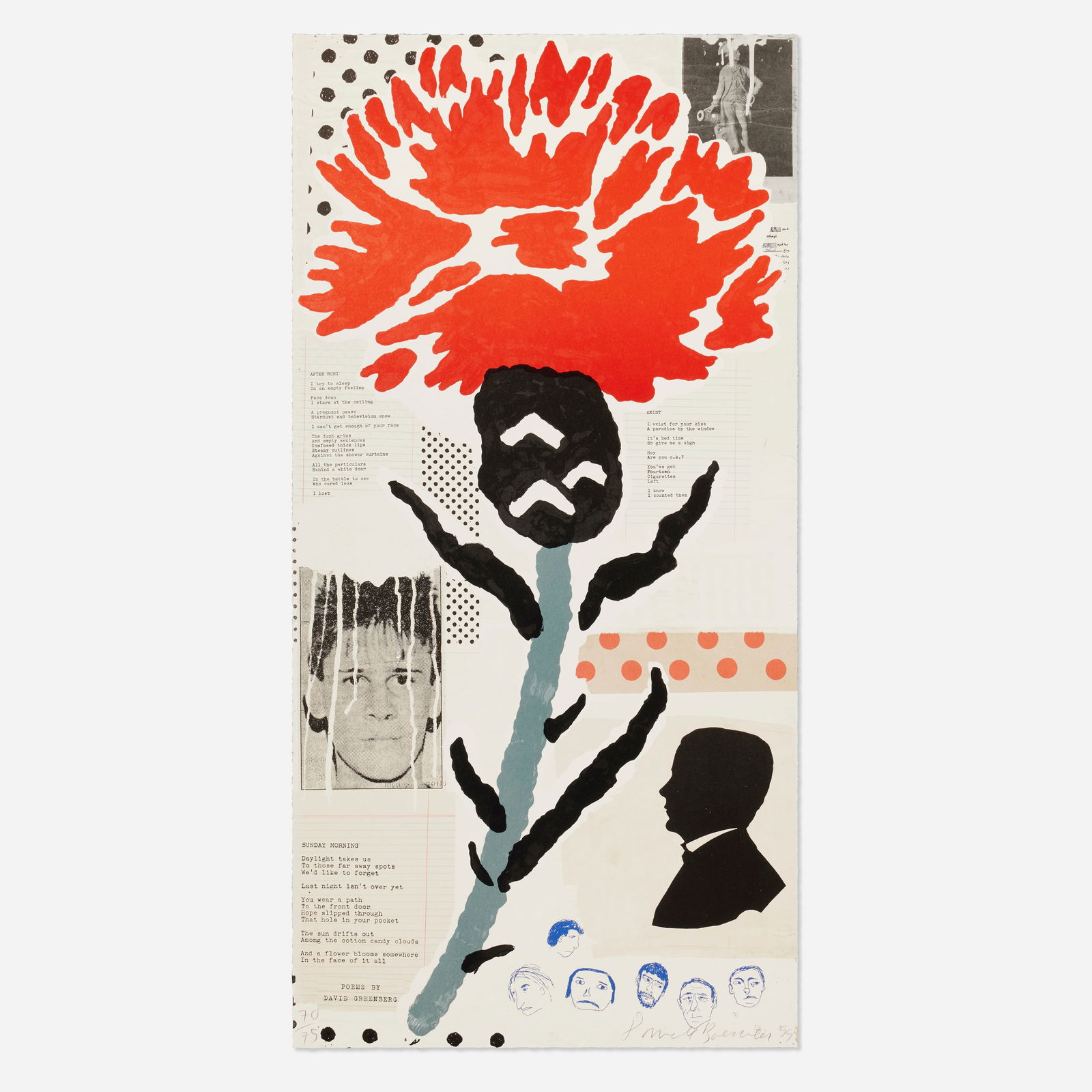 Donald Baechler, Thistle (1 of 2)