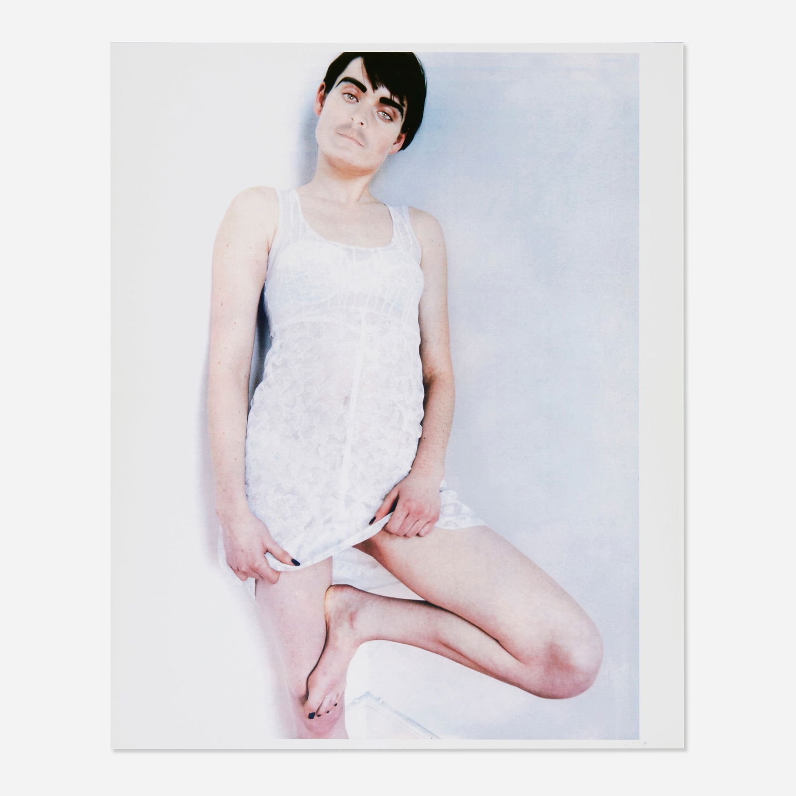 Ugo Rondinone, I Don’t Live Here Anymore: Ugo Rondinone I Don’t Live Here Anymore 1996digitally altered C-print; printed exhibiton catalog print: 12.375 h × 10.125 w in (31 × 26 cm) book: 12.25 h × 9.75 w in (31