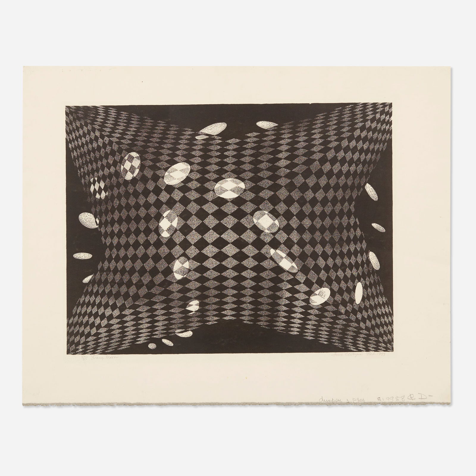 June Wayne, Strange Moon (1 of 2)