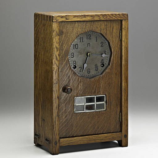 GUSTAV STICKLEY Mantle clock Oct 27, 2012 Rago Arts and Auction