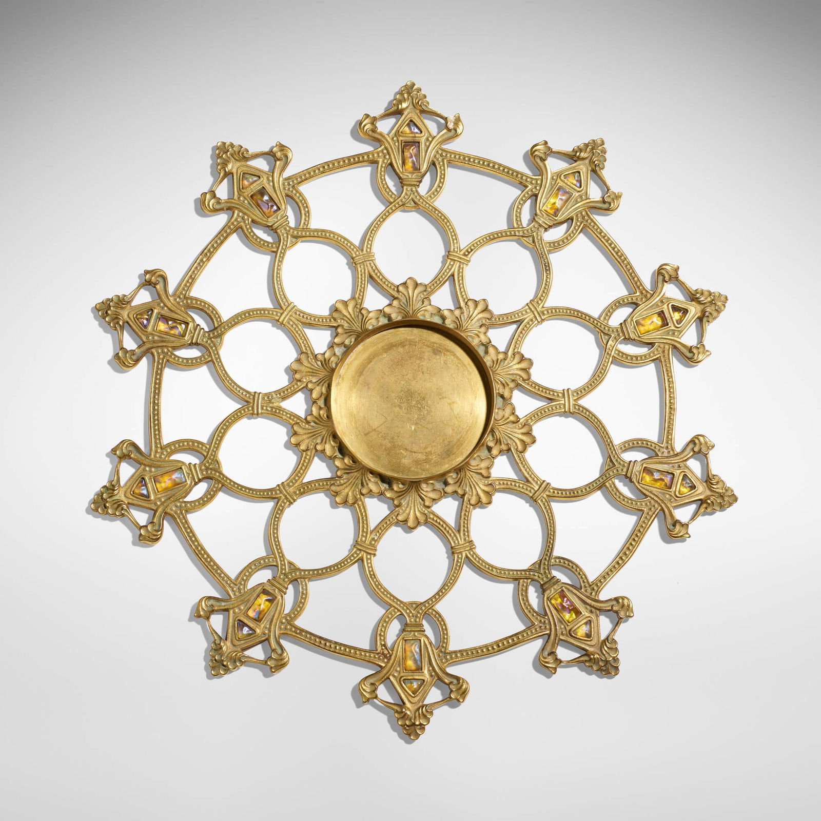 Tiffany Studios, Jeweled centerpiece (1 of 4)