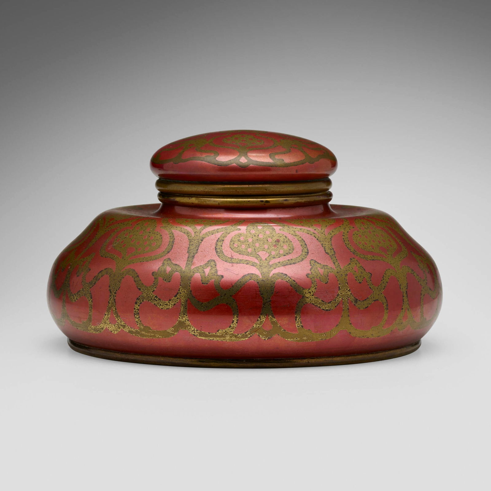 Tiffany Studios, Decorated inkwell (1 of 4)