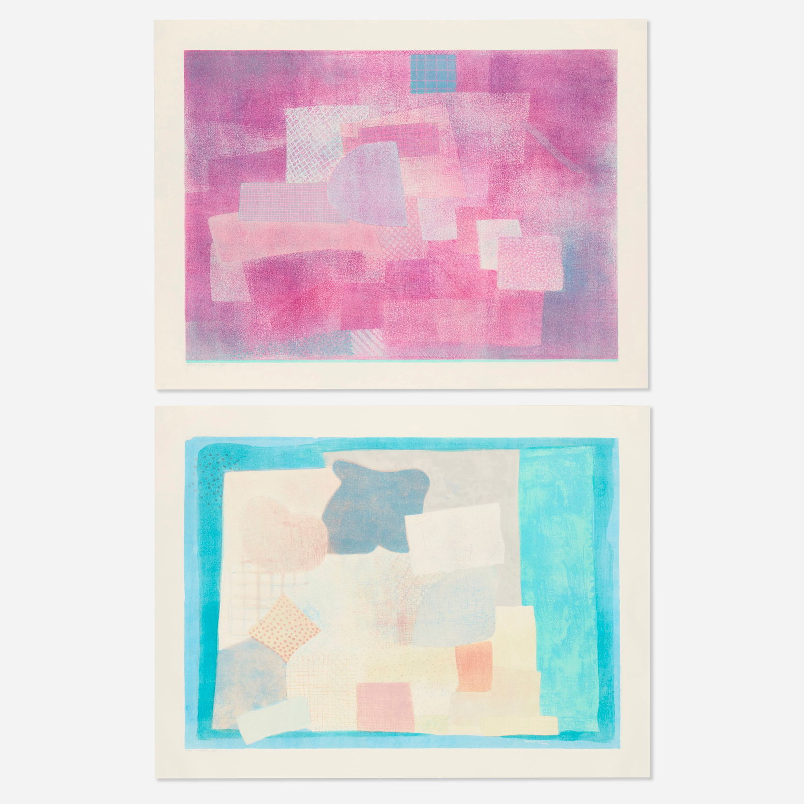 Robert Natkin, Two works from the Hitchcock series (1 of 3)