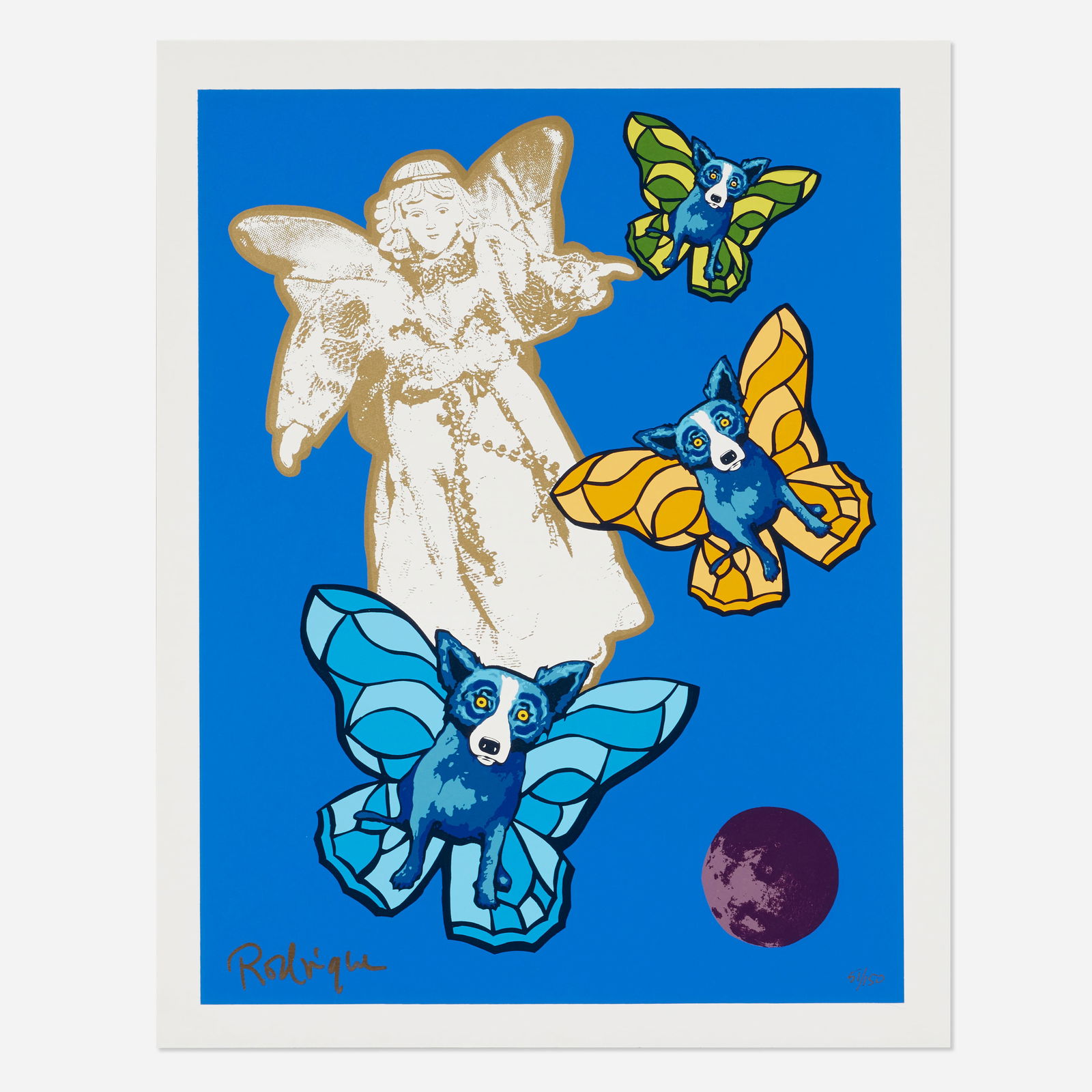 George Rodrigue, Angel Baby (1 of 2)