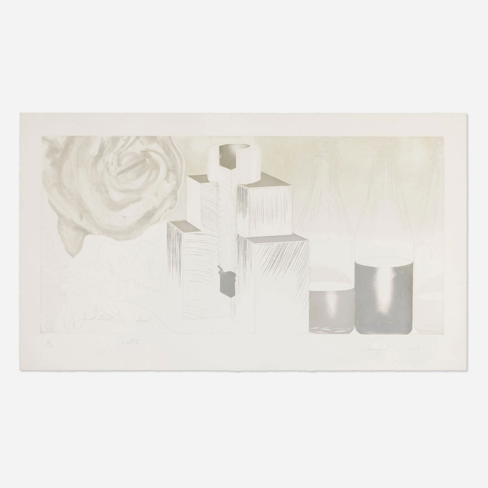 James Rosenquist, Just Desert (2nd State) (1 of 2)