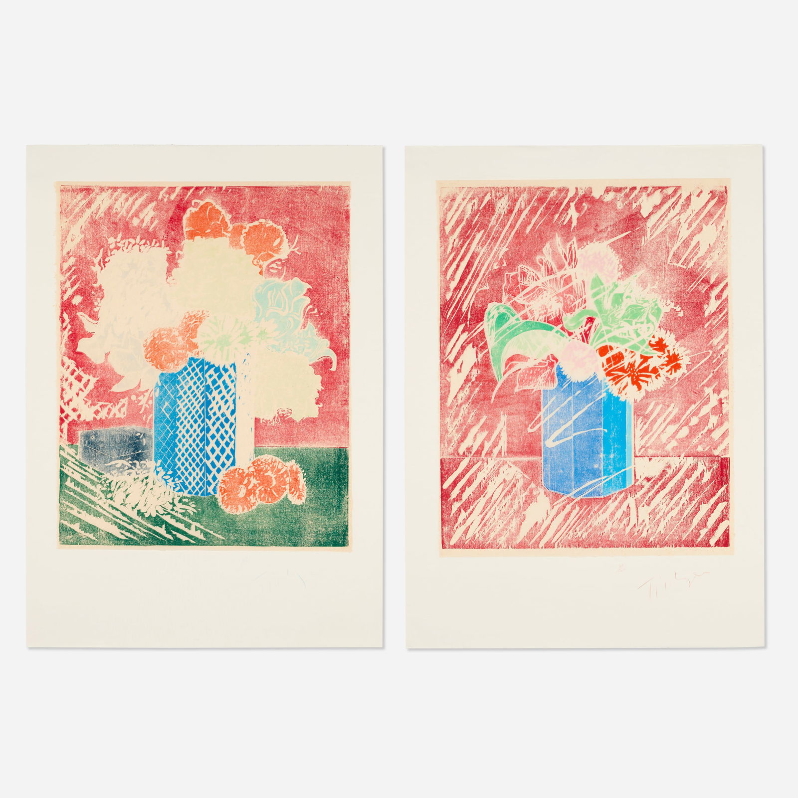 William Tillyer, Lumsden Vase; The York Vase (two works from the York Vases series) (1 of 3)