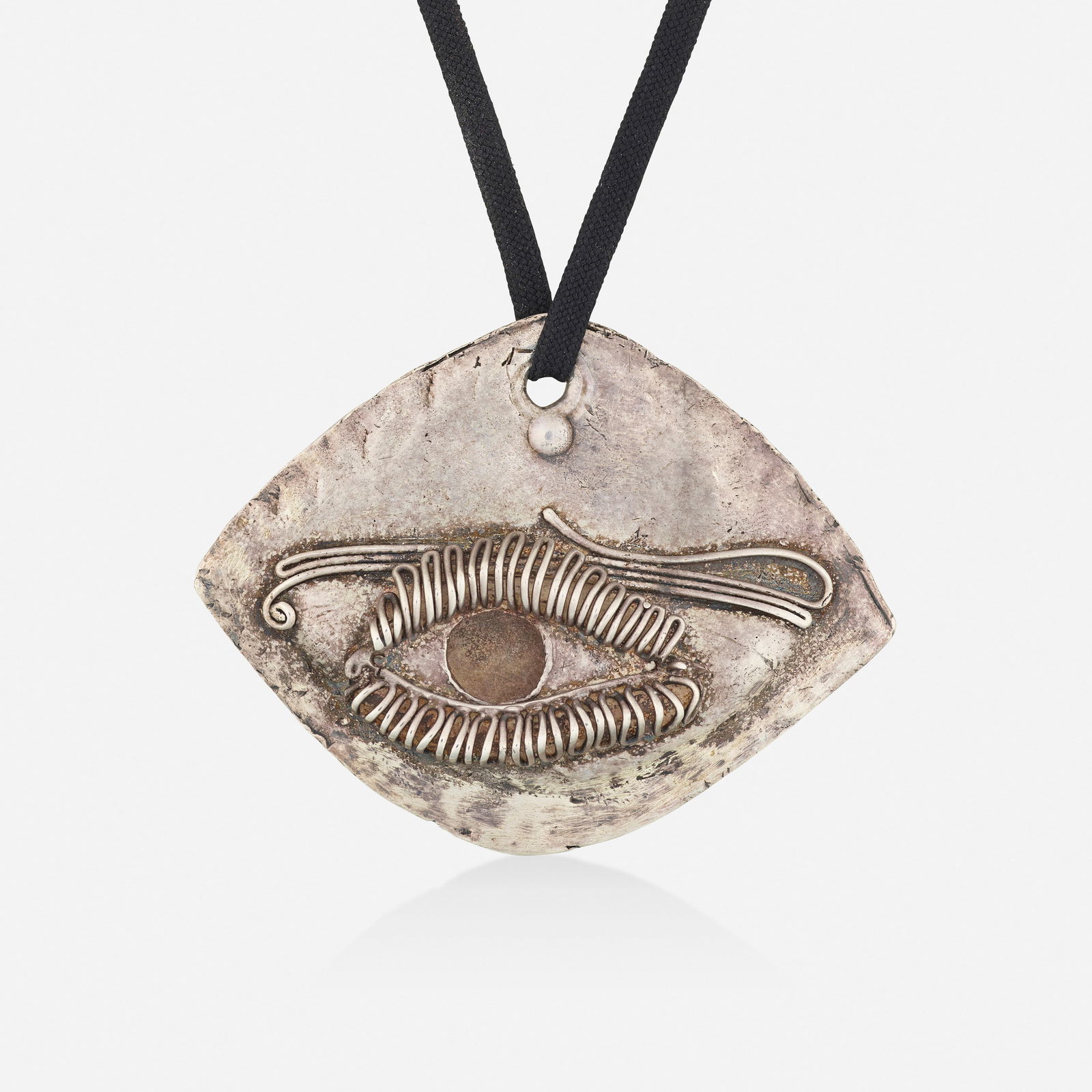 Max Fröhlich, Sterling silver eye pendant (1 of 2)