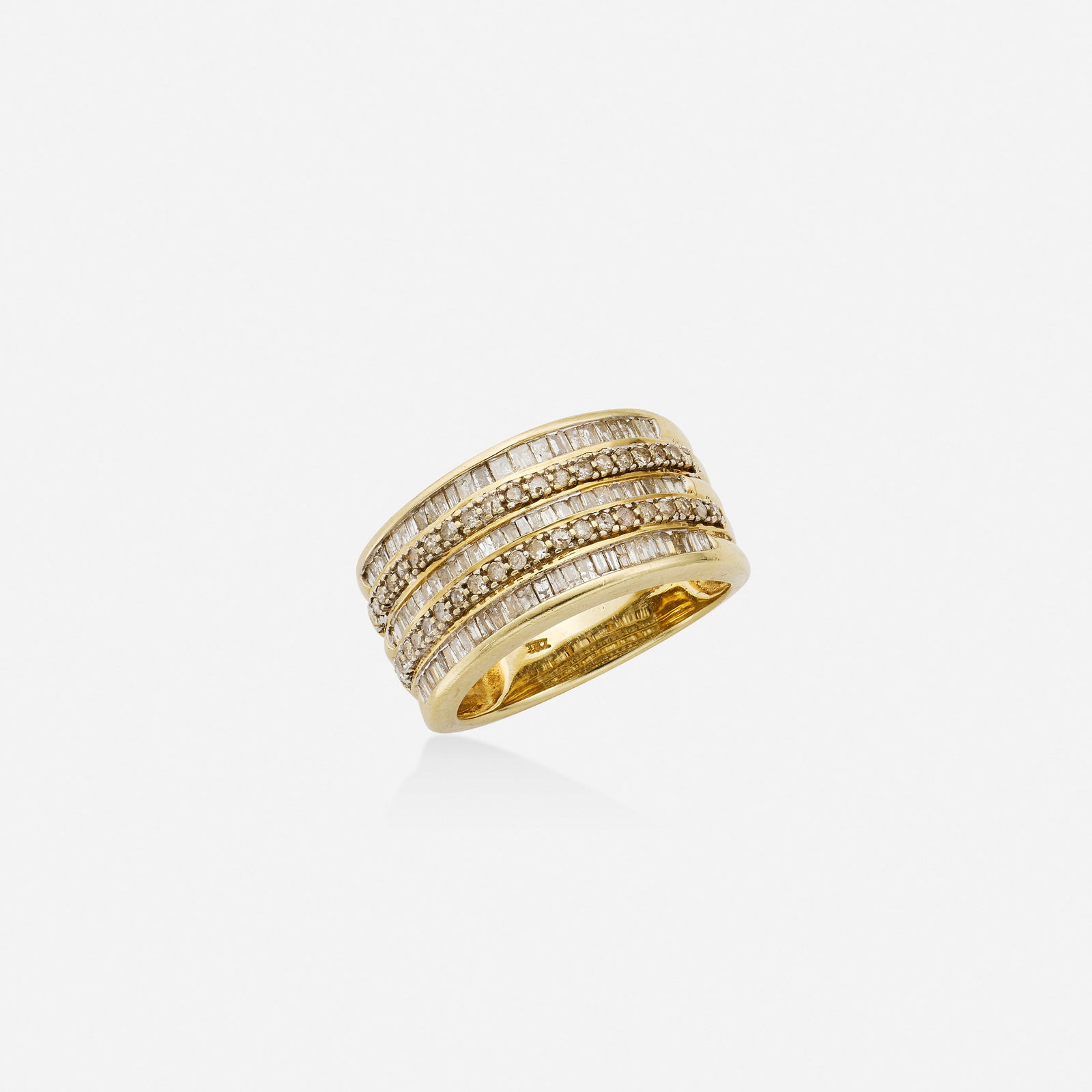 Diamond and gold ring (1 of 2)