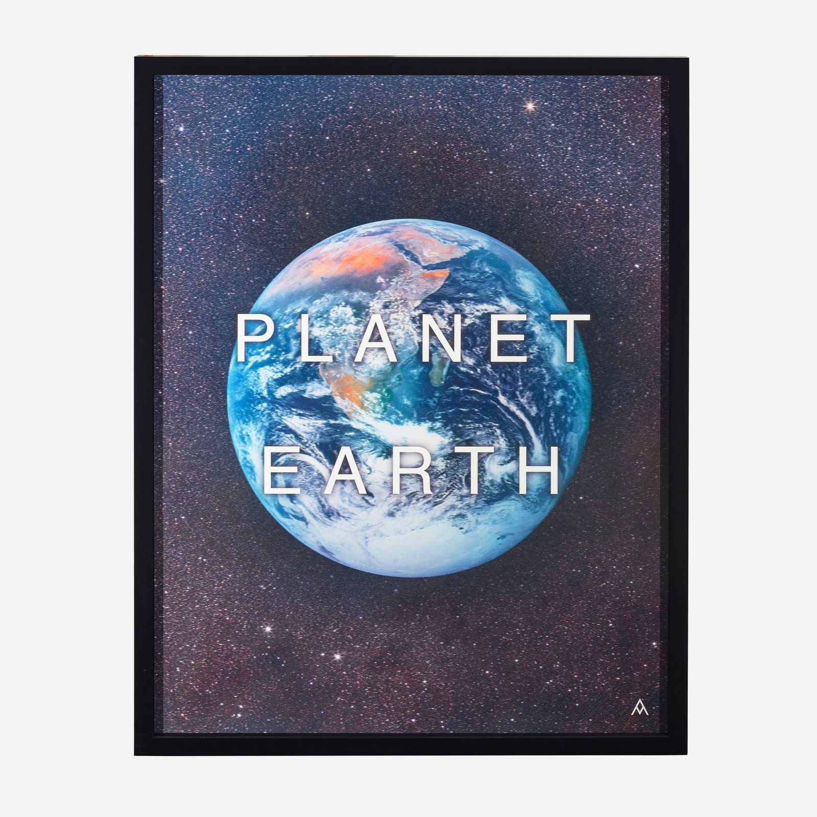 Massimo Agostinelli, Planet Earth/Eternal Path (from the Anagrams series) (1 of 6)