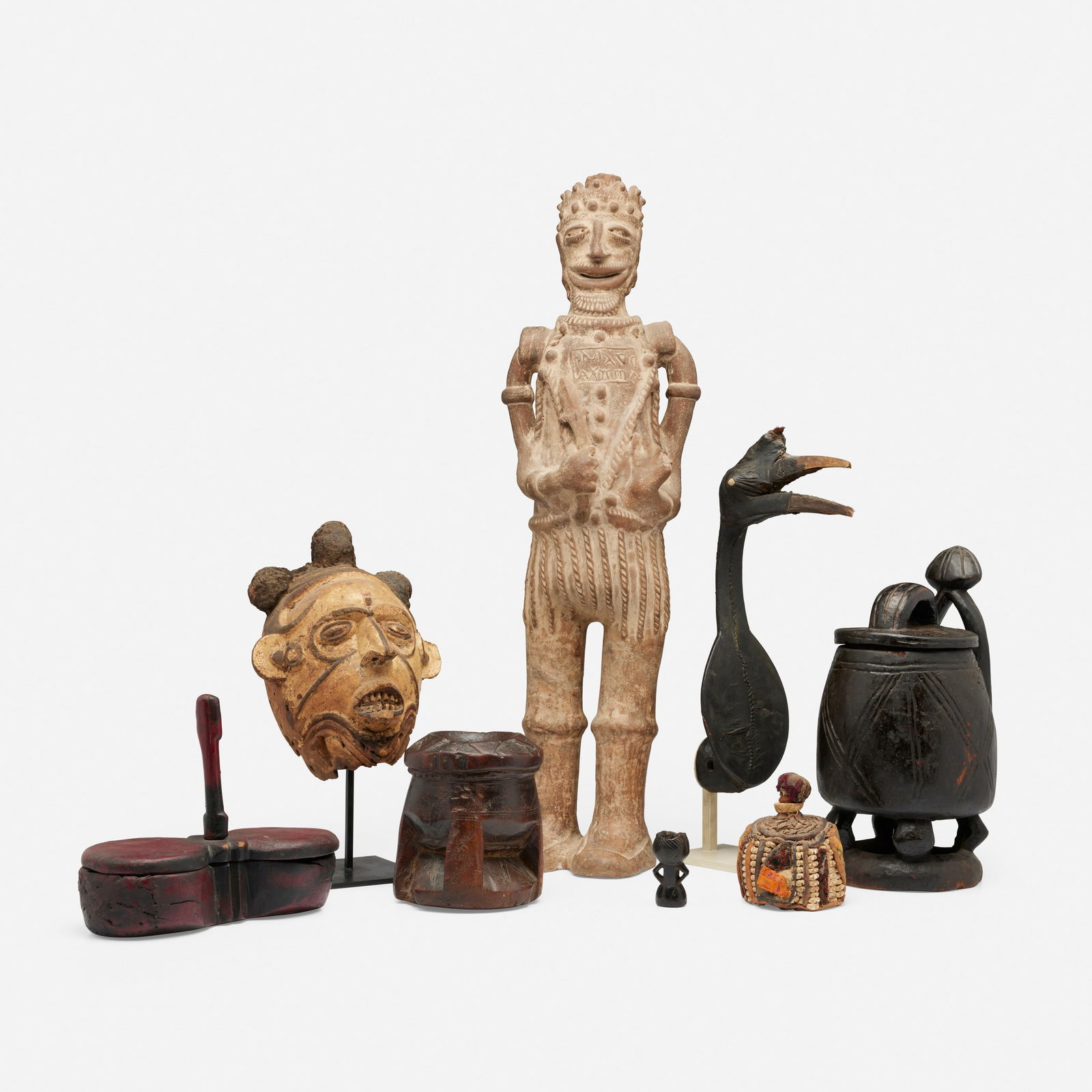 African and Middle Eastern, Collection of eight works (1 of 6)