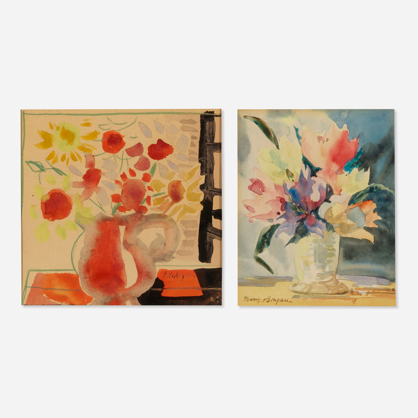 Artist Unknown, Untitled (two works) (1 of 3)