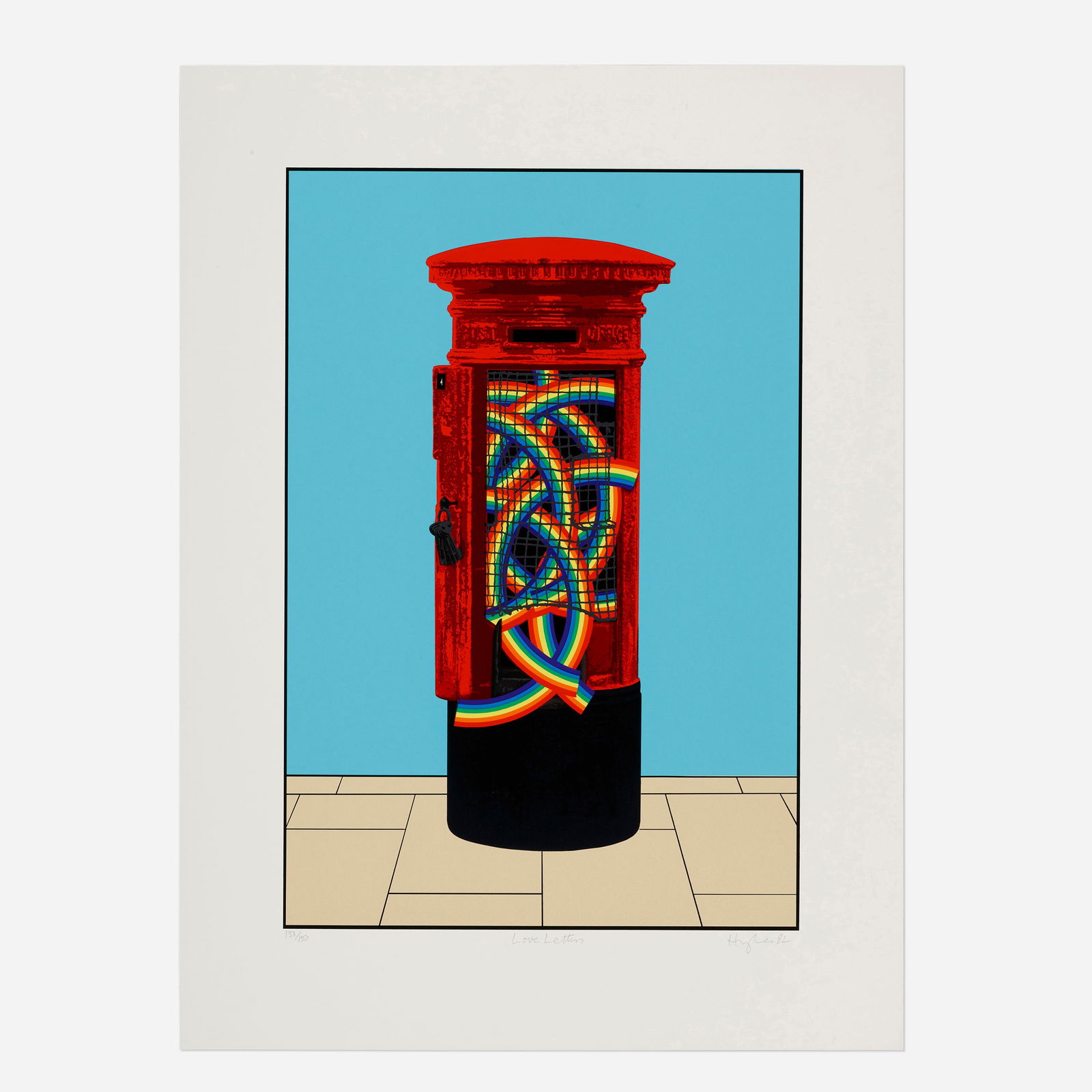 Patrick Hughes, Love Letters (1 of 2)