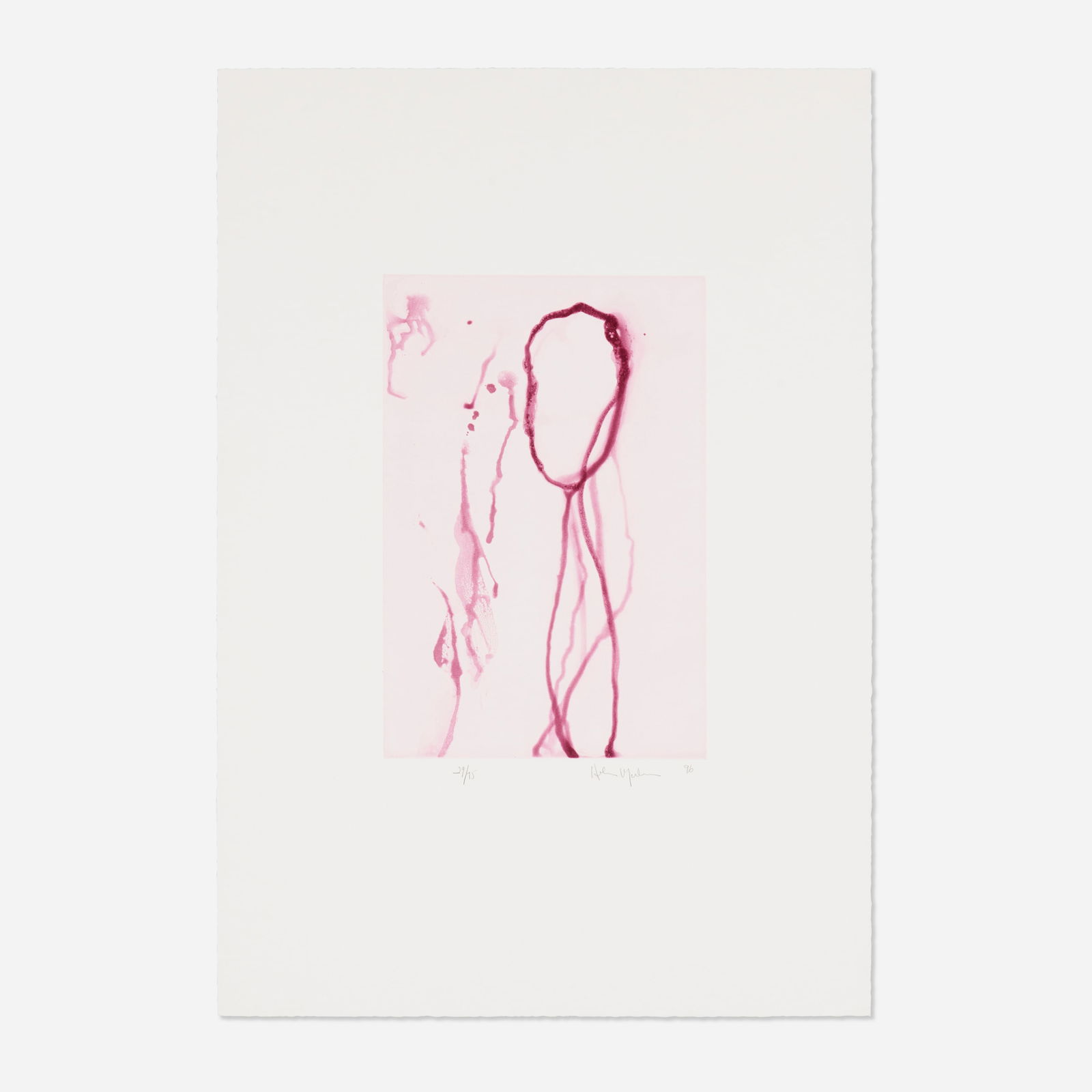 Helen Marden, Untitled (from the Couples portfolio) (1 of 2)