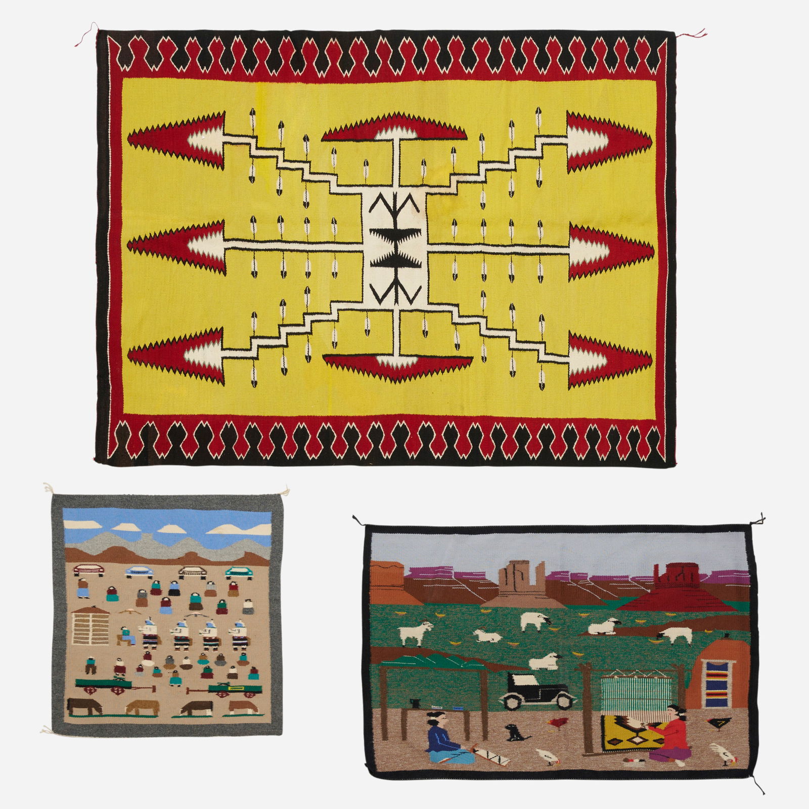 Navajo, Collection of three rugs (1 of 1)