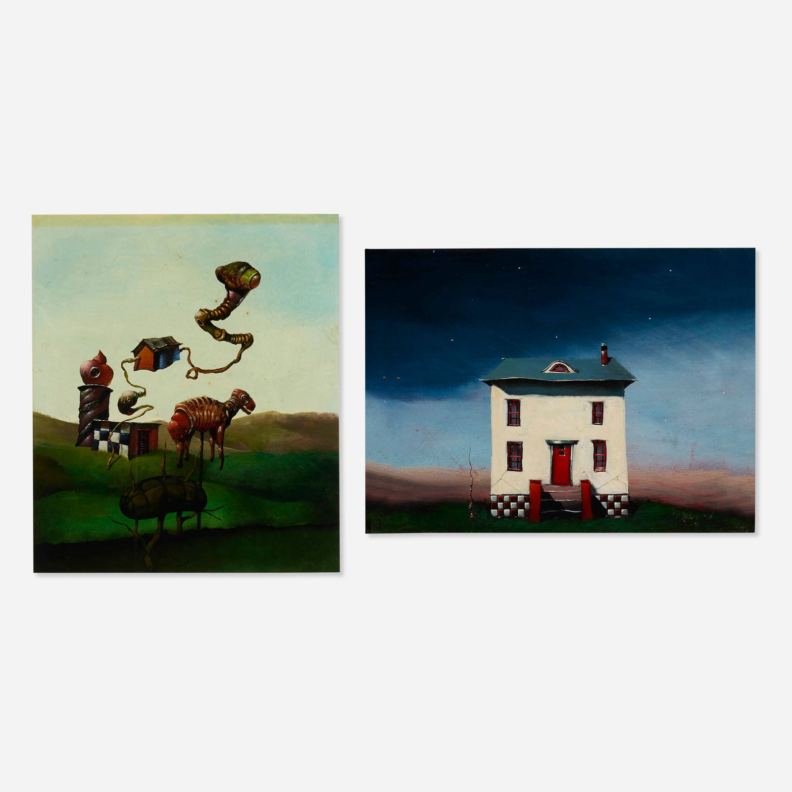 Robert Rasely, Totem; Reliq (two works) (1 of 3)